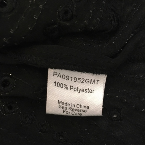 Parker Blair Embellished Black Sleeveless Cami Tank Top Size XS - Picture 12 of 14